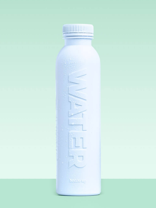 Bottle-Up vandflaske lys blå