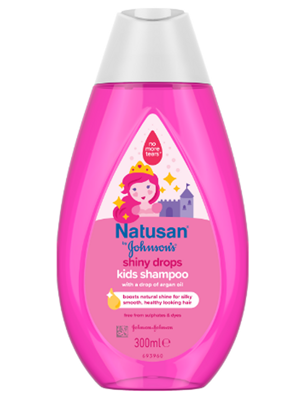 Børne Shampoo silkeblødt skinnende hår. Natusan Shiny Drops